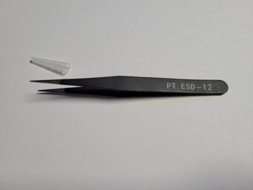 Clique para visualizar em tela cheia Pinça para Limpeza 126mm 10mm ( Tweezers elbow ) - AIMSOAR photo review