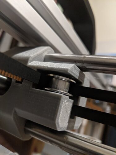 Clique para visualizar em tela cheia Polia para alinhamento Correia GT2 20 sem Dentes Rolamento 3mm Furo Alumínio ( GT2 timing belt pulley) - AIMSOAR photo review
