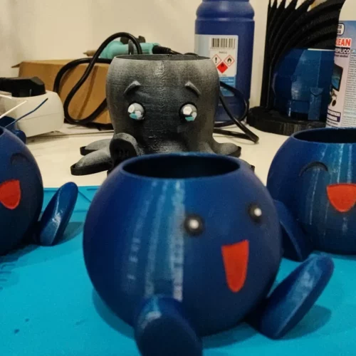 Clique para visualizar em tela cheia PLA 1kg Pearl Blue - Filament PM photo review