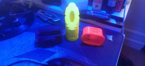 Clique para visualizar em tela cheia PETG FIL3D 1kg Laranja Fluorescente RAL 2005 - Tucab photo review