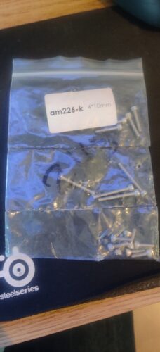 Clique para visualizar em tela cheia Parafuso M3 3*10mm Aço Inoxidável 304 Allen Hexagonal (Stainless steel hexagon socket bolts Cap screws) - AIMSOAR photo review